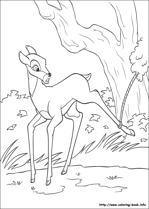 Bambi 2 coloring picture